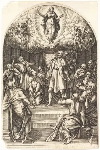 The Assumption, by Jacques Callot