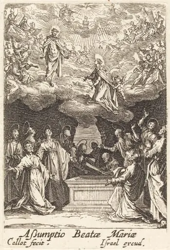 The Assumption of the Virgin, by Jacques Callot