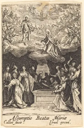 The Assumption of the Virgin, by Jacques Callot