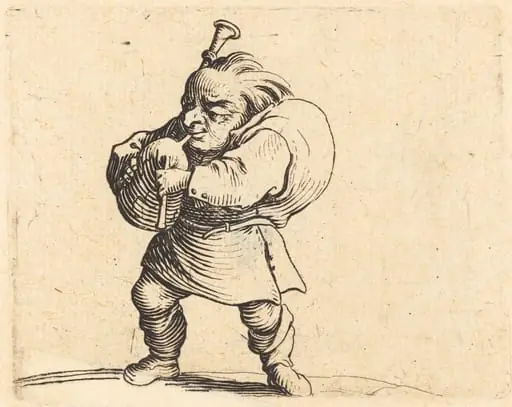 The Bagpipe Player, by Jacques Callot