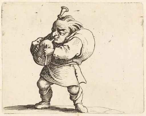 The Bagpipe Player, by Jacques Callot