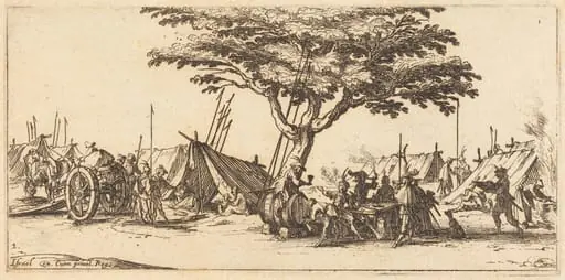 The Camp, by Jacques Callot