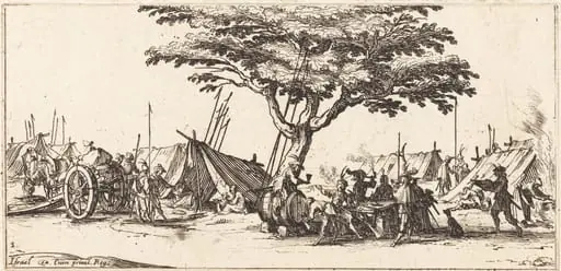 The Camp, by Jacques Callot