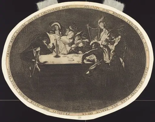 The Card Players, by Jacques Callot