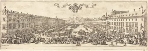The Carrière at Nancy, by Jacques Callot