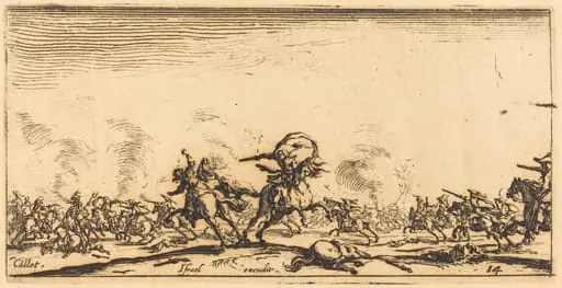 The Cavalry Combat with Pistols