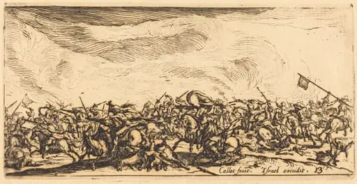The Cavalry Combat with Swords