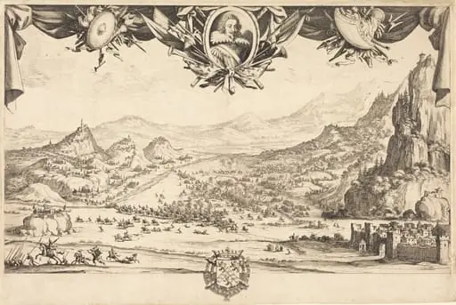 The Combat of Avigliana, by Jacques Callot