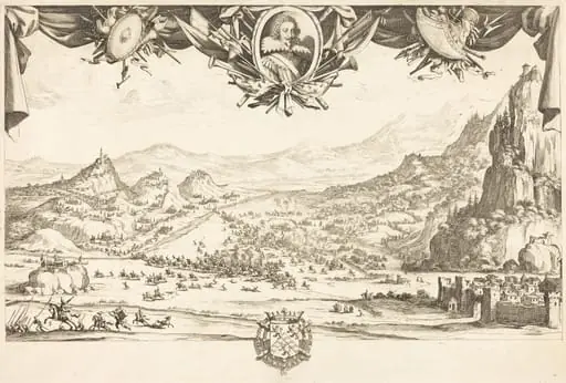 The Combat of Avigliana, by Jacques Callot