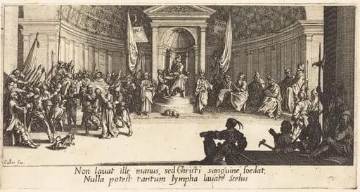 The Condemnation to Death, by Jacques Callot
