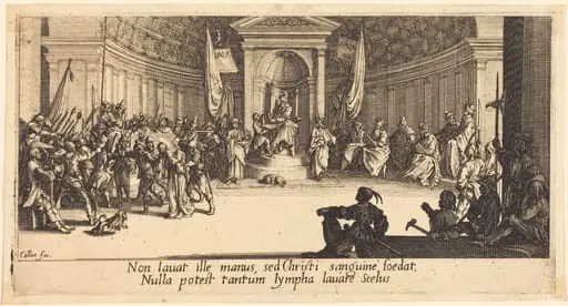 The Condemnation to Death, by Jacques Callot