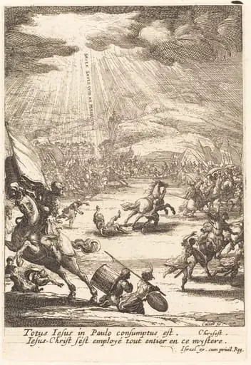 The Conversion of Saint Paul, by Jacques Callot