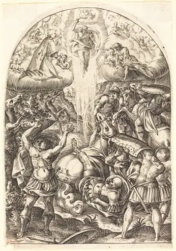 The Conversion of Saint Paul, by Jacques Callot