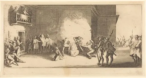 The Crowning with Thorns, by Jacques Callot