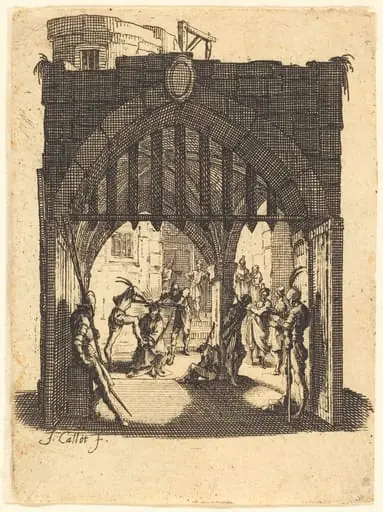 The Crowning with Thorns, by Jacques Callot