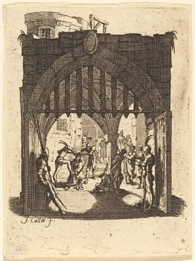 The Crowning with Thorns, by Jacques Callot