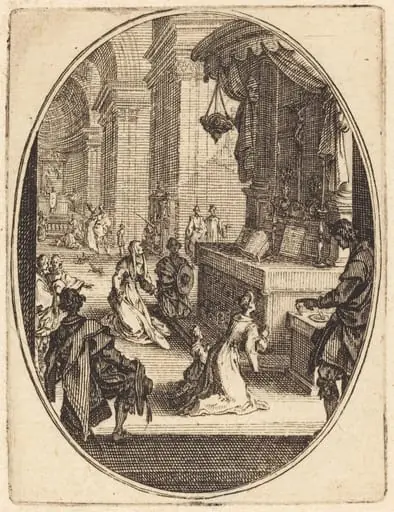 The Cult of God, by Jacques Callot