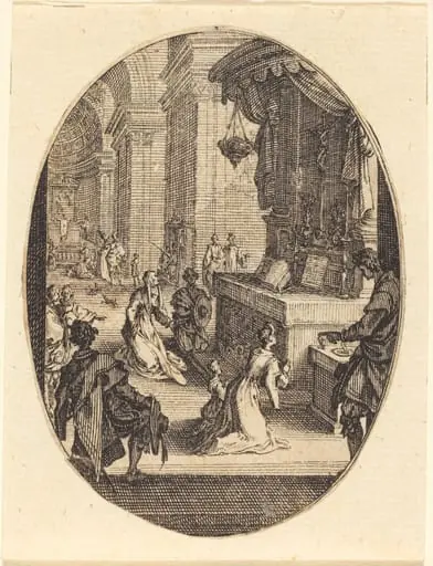 The Cult of God, by Jacques Callot