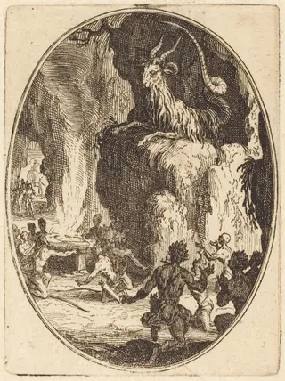 The Cult of the Demon, by Jacques Callot, 1627