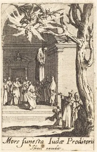 The Death of Judas, by Jacques Callot