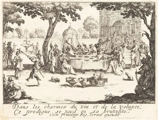 The Dissipation, by Jacques Callot