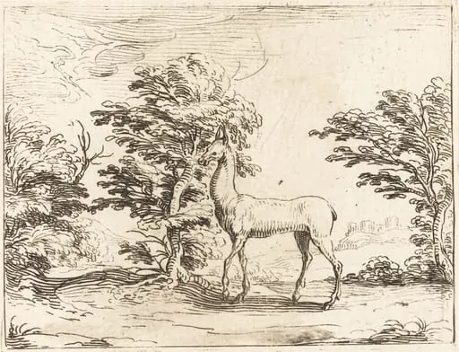 The Doe, by Jacques Callot