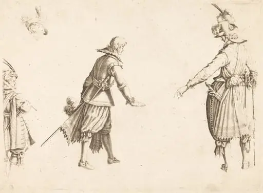The Enrollment of the Troops, by Jacques Callot
