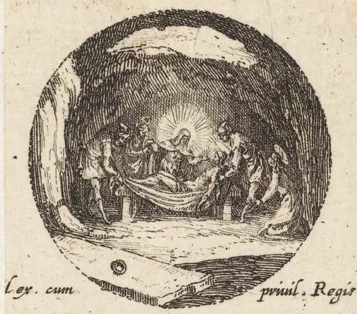 The Entombment, by Jacques Callot