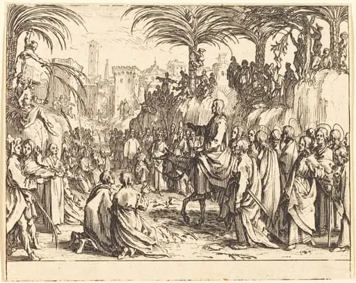The Entry into Jerusalem, by Jacques Callot