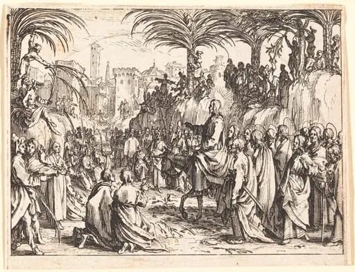 The Entry into Jerusalem, by Jacques Callot