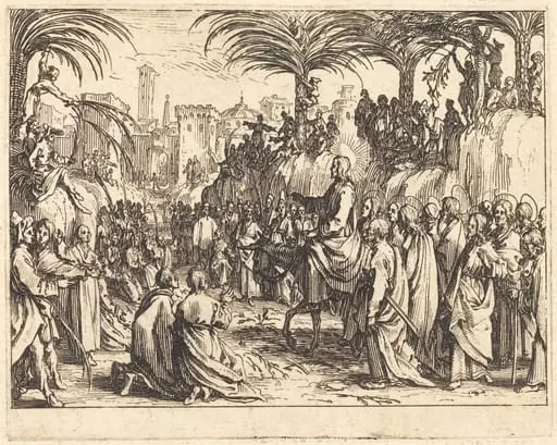 The Entry into Jerusalem, by Jacques Callot