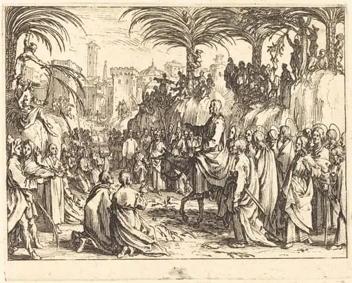 The Entry into Jerusalem, by Jacques Callot
