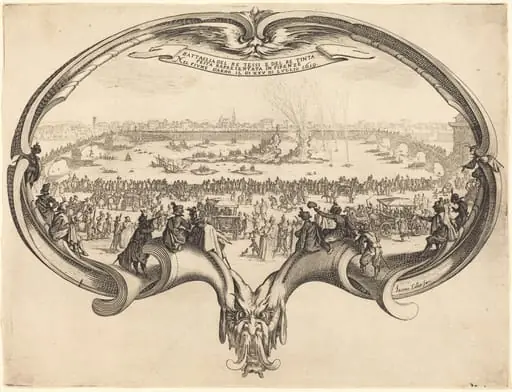 The Fan, by Jacques Callot