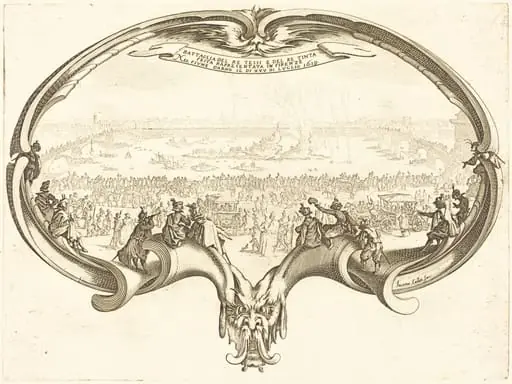 The Fan, by Jacques Callot