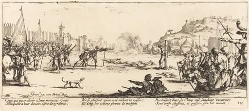 The Firing Squad, by Jacques Callot