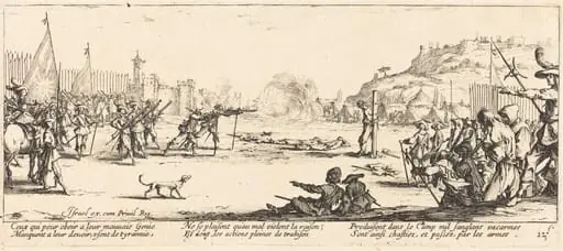 The Firing Squad, by Jacques Callot