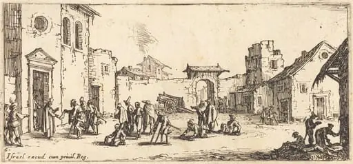 The Hospital, by Jacques Callot