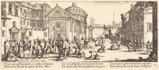 The Hospital, by Jacques Callot