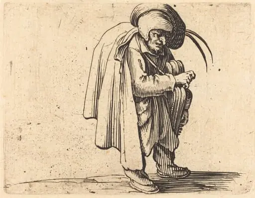 The Hurdy-Gurdy Player, by Jacques Callot