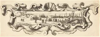 The Landing of the Troops, by Jacques Callot, 1630