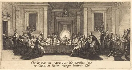 The Last Supper, by Jacques Callot