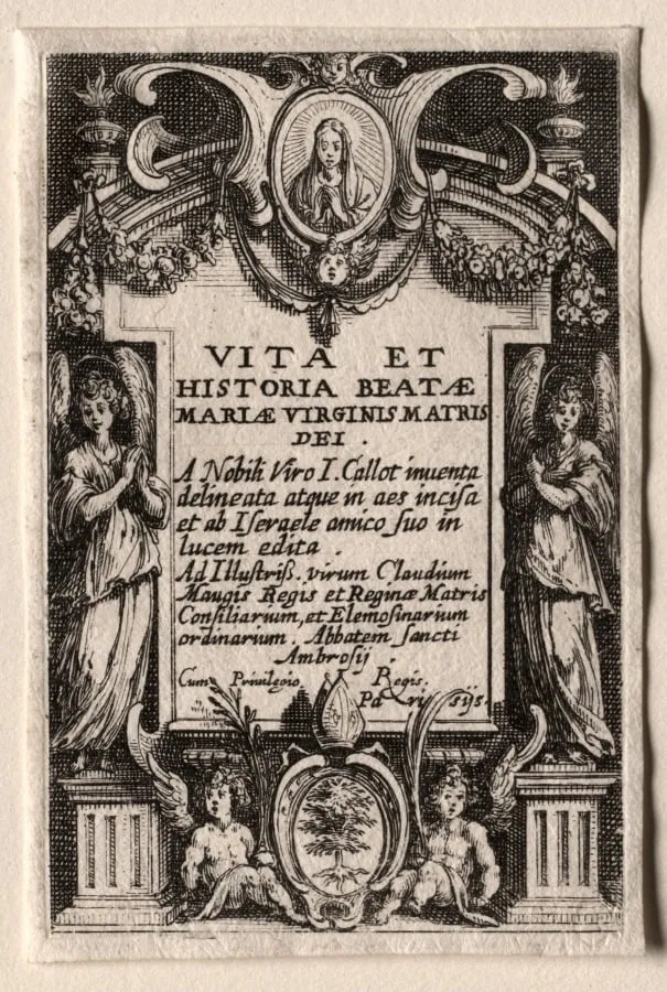 The Life of the Virgin, by Jacques Callot, 1634