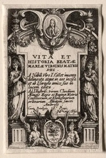 The Life of the Virgin, by Jacques Callot