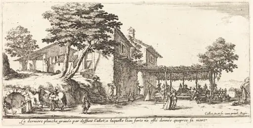 The Little Trellis, by Jacques Callot