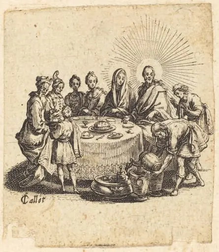 The Marriage at Cana, by Jacques Callot