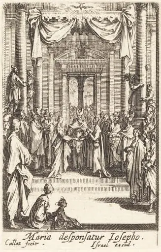 The Marriage of the Virgin, by Jacques Callot