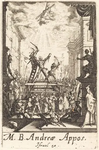 The Martyrdom of Saint Andrew, by Jacques Callot