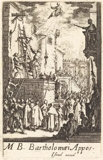 The Martyrdom of Saint Bartholomew, by Jacques Callot