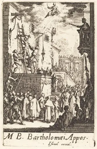 The Martyrdom of Saint Bartholomew, by Jacques Callot