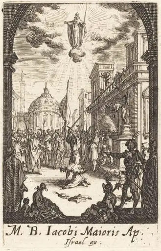 The Martyrdom of Saint James Major, by Jacques Callot